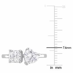Flash Sale ๐ Mimi & Max 1 4/5 CT TGW Heart-Shape and Octagon Asscher-Cut Created Moissanite 2-Stone Ring in Sterling Silver for ๐ฉ women ๐ 9 Flash Sale ๐ Mimi & Max 1 4/5 CT TGW Heart-Shape and Octagon Asscher-Cut Created Moissanite 2-Stone Ring in Sterling Silver for ๐ฉ women ๐ -Mimi & Max Shop 000221bfa38042f58b89158a0ae0d6ae 3f044d4e 57e5 40a3 9b40 04d9a67bbe0d 1080x