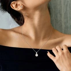 Brand new 🤩 Mimi & Max 8.5-9 MM White Freshwater Cultured Pearl and 5/8 CT TGW Created White Sapphire Solitaire Pendant with Chain in Sterling Silver for 👩 women 👏 9 Brand new 🤩 Mimi & Max 8.5-9 MM White Freshwater Cultured Pearl and 5/8 CT TGW Created White Sapphire Solitaire Pendant with Chain in Sterling Silver for 👩 women 👏 -Mimi & Max Shop 034abd210d6c4ebc87f0238f05b9be80 1080x