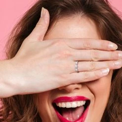 Best Pirce 🔥 Mimi & Max Cultured Freshwater Pearl and 1/10 CT TDW Diamond Swirl Ring in 14k White Gold for 👩 women 🥰 -Mimi & Max Shop 03a4f1ddb49646de8395f2f58e23bdd0 1080x