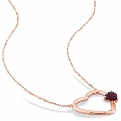 Top 10 ✔️ Mimi & Max 1/2 CT TGW Garnet Open Heart Pendant with Chain in 10k Rose Gold for 👩 women ✔️ -Mimi & Max Shop 049eeb90d4bf4eee8f1b02a61928f388 289aee64 3573 4c1e 8089 6fd2c12571bb 1080x