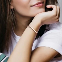 Cheap ✔️ Mimi & Max 1 1/5 CT TGW Opal Birthstone Link Bracelet in Rose Plated Sterling Silver for 👩 women 🎁 -Mimi & Max Shop 09050d5a1d294933a77578d250f7ccfe b5ce6637 99a6 485e 8493 feaad09b1613 1080x