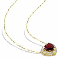 Best deal 😉 Mimi & Max 3 4/5 CT TGW Garnet and 1/5 TW Diamond Halo Heart Necklace with Chain in Yellow Plated Sterling Silver for 👩 women 🌟 12 Best deal 😉 Mimi & Max 3 4/5 CT TGW Garnet and 1/5 TW Diamond Halo Heart Necklace with Chain in Yellow Plated Sterling Silver for 👩 women 🌟 -Mimi & Max Shop 0c76791847e04f089555804c199ed984 d362ddd6 ee12 4c75 b82e 83c73251d558 1080x