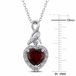 Best deal 🌟 Mimi & Max Garnet and Diamond Heart Halo Twist Pendant with Chain in Sterling Silver for 👩 women 🔥 9 Best deal 🌟 Mimi & Max Garnet and Diamond Heart Halo Twist Pendant with Chain in Sterling Silver for 👩 women 🔥 -Mimi & Max Shop 0cd35353eda24d328f7b66a210865ba8 50bf9de8 dd57 44ad 83bf 74b6c1ded238 1080x