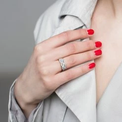 New 😀 Mimi & Max 1/8 CT TW Braided Diamond Ring in Sterling Silver for 👩 women ❤️ -Mimi & Max Shop 1612baaf2b2f461fa476690bce3b7b68 fc4ae34a 86b7 4b78 b34c ac3dce0e4601 1080x