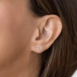 Best deal ✔️ Mimi & Max 3 CT TGW Morganite and Diamond Accent Floral Stud Earrings in 10k Rose Gold for 👩 women ✨ -Mimi & Max Shop 16da48c3813a416aae4908135f0d6983 ba42e5da 5c15 4636 ae68 8f545ec1bdea 1080x