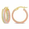 Wholesale ❤️ Mimi & Max 19 MM Triple Row Twisted Hoop Earrings in 3-Tone Yellow, Rose and White 10K Gold for 👩 women 🎉 -Mimi & Max Shop 1781441af29c429ba8635c7a852ca6c7 b149aa2b 0118 4bd6 a743 2a1903eb5d56 1080x