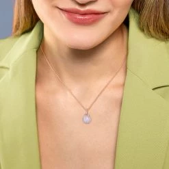 Promo 🤩 Mimi & Max 3 1/4 CT TGW Blue Ethiopian Opal and White Topaz Halo Pendant with Chain in Rose Plated Sterling Silver for 👩 women 👍 9 Promo 🤩 Mimi & Max 3 1/4 CT TGW Blue Ethiopian Opal and White Topaz Halo Pendant with Chain in Rose Plated Sterling Silver for 👩 women 👍 -Mimi & Max Shop 1c7ddbc8f3bd4fb1b8e923198c69099e f9859c5c 55f4 459d 9348 b3d9031cea89 1080x