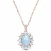 Best Sale 👍 Mimi & Max 2 1/6 CT TGW Oval Shape Blue Ethiopian Opal and White Topaz and Diamond Accent Halo Pendant with Chain in Rose Plated Sterling Silver for 👩 women 💯 -Mimi & Max Shop 1f4a3d4eab124bb4b1dadb0dfb14c8c3 3038cd7c 8ec1 44ce b5e3 bdb4f4cd9905 1080x