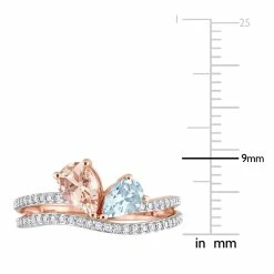 Cheapest ✨ Mimi & Max 1 1/7 CT TGW Pear Shape Morganite and Aquamarine and 1/4 CT TW Diamond 2-Stone Open Ring in 10K Rose Gold for 👩 women 👏 9 Cheapest ✨ Mimi & Max 1 1/7 CT TGW Pear Shape Morganite and Aquamarine and 1/4 CT TW Diamond 2-Stone Open Ring in 10K Rose Gold for 👩 women 👏 -Mimi & Max Shop 211b2e61438a4be49bebd2fa3665cbfc 32da8e64 1f15 4f18 a71d d3986d355b3c 1080x