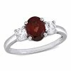 Best deal 🎉 Mimi & Max Oval Cut Garnet and Created White Sapphire 3-Stone Ring in Sterling Silver for 👩 women 🎉 -Mimi & Max Shop 21d4944a9ca14e539fba51abc05d8f51 0374cdae dd54 4a06 ab14 81f0ca611fb1 1080x