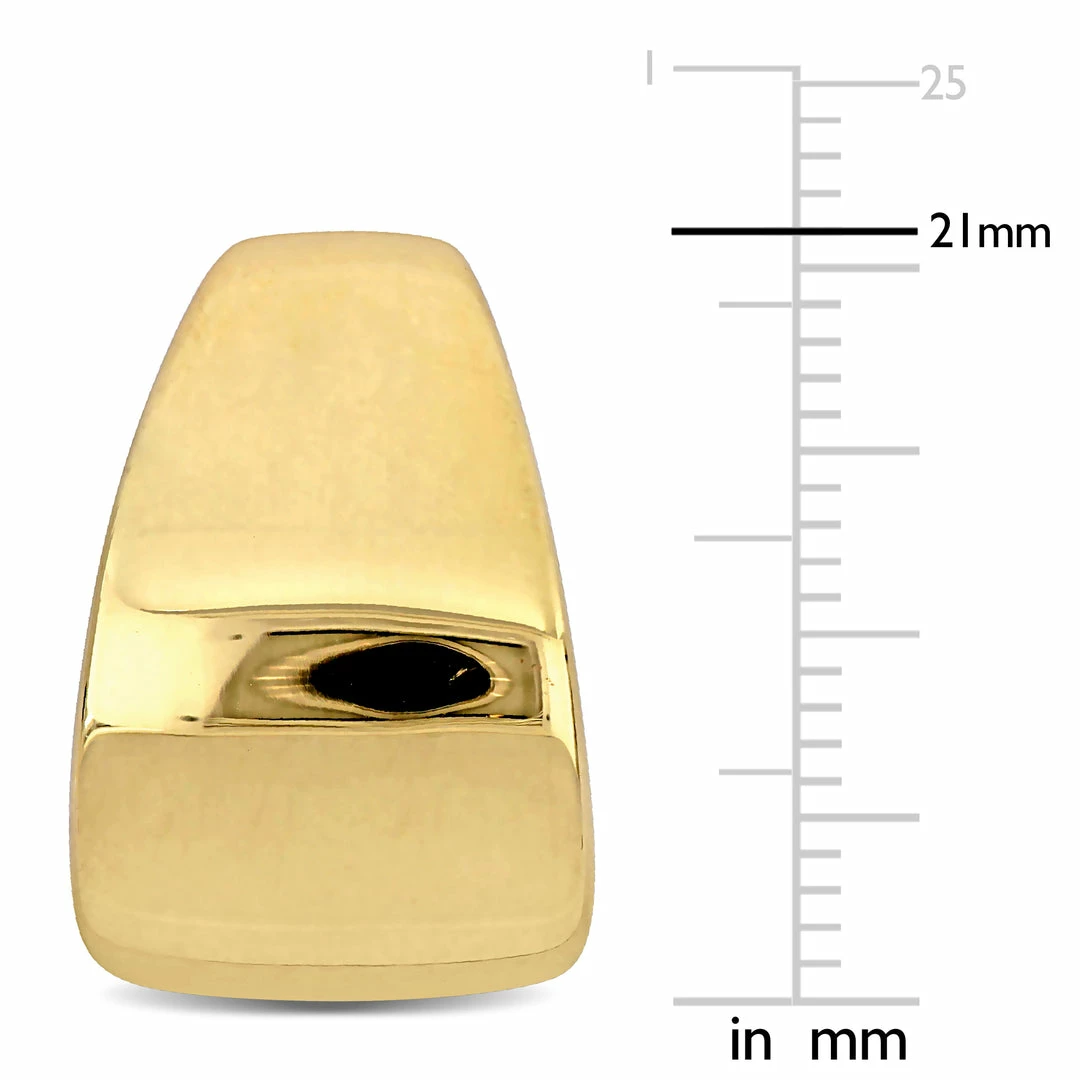 Wholesale โค๏ธ Mimi & Max 21 MM Semi-Hoop Earrings in Yellow Plated Sterling Silver for ๐ฉ women ๐งจ 4 Wholesale โค๏ธ Mimi & Max 21 MM Semi-Hoop Earrings in Yellow Plated Sterling Silver for ๐ฉ women ๐งจ - Image 2