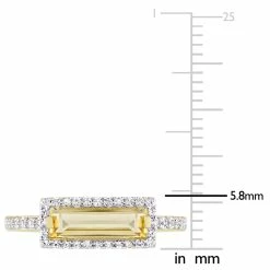 Outlet 🥰 Mimi & Max 1 1/2 CT TGW Baguette Cut Citrine and White Sapphire Halo Ring in Yellow Plated Sterling Silver for 👩 women 🛒 -Mimi & Max Shop 2521c091e162483499064cbdfee095af 89fcbeb3 fef1 4754 ac54 e07365f32e4d 1080x
