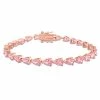 Discount ❤️ Mimi & Max 13 1/2 CT TGW Pear Shape Created Pink Sapphire Tennis Bracelet in Rose Plated Sterling Silver for 👩 women ✨ -Mimi & Max Shop 28e8d3f6aaf2470b8d59ce8536a76a66 e24a5576 9885 4702 bce4 a30ceb1c1d30 1080x