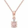 New 🔔 Mimi & Max Morganite and Diamond Pendant with Chain in 10k Rose Gold for 👩 women ⌛ -Mimi & Max Shop 2ebd2043cc7947998eb02a0b91bd7020 204cad67 c6d8 447c 9eac 6aab53a7a596 1080x