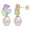 Cheapest 😍 Mimi & Max 9-9.5 MM Freshwater Cultured Pearl and 4 3/4 CT TGW Multi-Color Gemstone Drop Earrings in Yellow Plated Sterling Silver for 👩 women 💯 -Mimi & Max Shop 3adc02f39d29451da32c3ca6032e9aae a4b81e4d 7f68 41bb 865d b9a3f863ea88 1080x