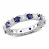 Brand new ⭐ Mimi & Max 3 1/2 CT TGW Created Blue and Created White Sapphire Full Eternity Band in Sterling Silver for 👩 women 🌟 -Mimi & Max Shop 3c2c74500d644410b1748696c0a7905c 1080x