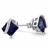 Discount 😀 Mimi & Max 2.68 CT TGW Created Blue Sapphire Stud Earrings in Sterling Silver for 👩 women 👍 -Mimi & Max Shop 3d4d6cbe1745447b9f9253f7c70a8ce8 1080x
