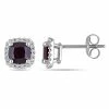 Wholesale 🎉 Mimi & Max Cushion Cut Garnet and 1/10 CT TW Diamond Halo Earrings in 10k White Gold for 👩 women 🥰 -Mimi & Max Shop 40a381a5e01d48a0a7a997b3433e1fdf 2f9f1e30 2667 47f7 99d4 bd011faed031 1080x