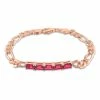 Hot Sale 👍 Mimi & Max 4 3/4 CT TGW Created Ruby Birthstone Link Bracelet in Rose Plated Sterling Silver for 👩 women 👍 2 Hot Sale 👍 Mimi & Max 4 3/4 CT TGW Created Ruby Birthstone Link Bracelet in Rose Plated Sterling Silver for 👩 women 👍 -Mimi & Max Shop 42f44d060f3f44829f897a1e2364bcfb b5a157d2 9e05 425a 852f 888e7aff440a 1080x