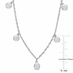 Buy 🧨 Mimi & Max 3/4 CT TW Diamond Station Necklace in 14K White Gold for 👩 women 🎁 -Mimi & Max Shop 43012ec289d945fb8b7d29c76115b301 abb2ee65 0595 4669 b0ce 755272b8772f 1080x