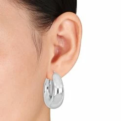 Buy 🎁 Mimi & Max 40 MM Polished Hoop Earrings in Sterling Silver for 👩 women ✨ -Mimi & Max Shop 48a81b0818e34b0ba3141505b2e4077d fbfd8a72 ac9e 4f9e ae42 ff77630cd651 1080x
