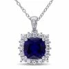Coupon 🤩 Mimi & Max 3 3/5 CT TGW Created Blue and Created White Sapphire and Diamond Halo Pendant with Chain in Sterling Silver for 👩 women 👍 -Mimi & Max Shop 4b6cd0e2bbb94685a4ec4289db2907e3 36f1eeca 83ed 436e a76b a808f4ffa63d 1080x