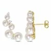 Outlet 🔥 Mimi & Max Freshwater Cultured Pearl and 1/4 CT TGW White Topaz Climber Earrings in Yellow Gold Plated Sterling Silver for 👩 women 😀 -Mimi & Max Shop 4d36faaa0fba4e9fb9bb4b094bc35113 1080x