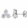 Best Sale ⭐ Mimi & Max 2 1/6 CT DEW Created Moissanite Three-Stone Stud Earrings in Sterling Silver for 👩 women 🔥 -Mimi & Max Shop 4e2360de0c6848339196743eca400a88 1080x