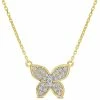 Best Pirce 🛒 Mimi & Max 1/8 CT TW Diamond Butterfly Pendant with Chain in 10K Yellow Gold for 👩 women ⌛ -Mimi & Max Shop 579cd36788f141e39726ae606f02f2f5 021ccbbc 4fdc 4e2c a325 a9d66761068e 1080x