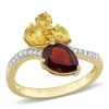 Outlet 🧨 Mimi & Max 2 CT TGW Pear-Shape Garnet and Citrine and 1/10 CT TW Diamond Toi et Moi Ring in 14K Yellow Gold for 👩 women 🌟 -Mimi & Max Shop 588d1f90a9bc4b2d9ccafadde28d3b0b fe979ee9 451f 428d 9564 e57601bd1eb7 1080x