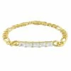 Top 10 💯 Mimi & Max 3 1/3 CT TGW Created White Sapphire Birthstone Link Bracelet in Yellow Plated Sterling Silver for 👩 women ✔️ -Mimi & Max Shop 64a81d273eaa4fcc9da043e1971ade33 1080x