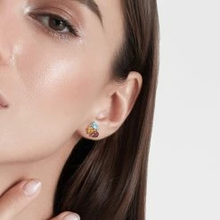 Promo 🔔 Mimi & Max 4 7/8 CT TGW Multi-Color Gemstone Stud Earrings in Yellow Plated Sterling Silver for 👩 women 🥰 -Mimi & Max Shop 650ac136da534334b8a9e58908d8860d 9a50e4a0 1f7a 4197 83ca c4f9c6963deb 1080x