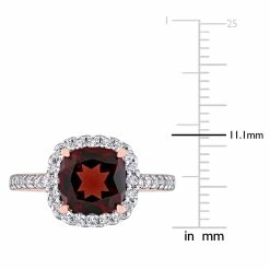 Coupon 😀 Mimi & Max 4 1/10 CT TGW Garnet and White Topaz Halo Ring in 10K Rose Gold for 👩 women ✨ -Mimi & Max Shop 66d3fa8ae4fa4ae1a2d9574e54d38f5e dea6131e 9c86 44d2 a41f afdad76f859b 1080x