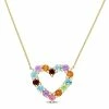 Top 10 🧨 Mimi & Max 1 CT TGW Multi-Color Gemstone Open Heart Pendant with Chain in 10k Yellow Gold for 👩 women ✔️ -Mimi & Max Shop 6b2869d745d34d6bbcaedcc8582ad375 d58e585d 9a46 4d41 acd6 2654710550ca 1080x