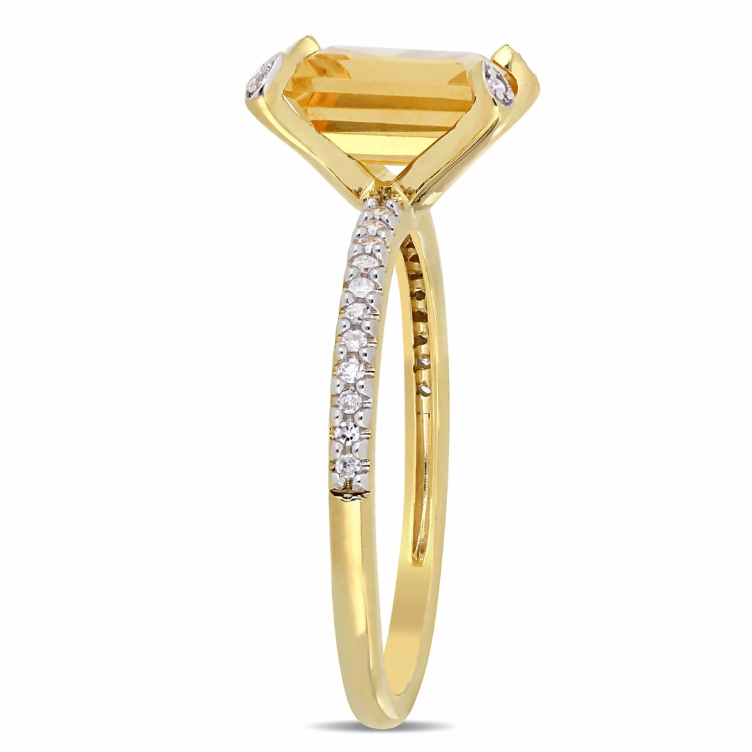Deals ๐ฏ Mimi & Max 1 1/2 CT TGW Citrine and 1/10 CT TW Diamond Ring in 10k Yellow Gold for ๐ฉ women โญ 4 Deals ๐ฏ Mimi & Max 1 1/2 CT TGW Citrine and 1/10 CT TW Diamond Ring in 10k Yellow Gold for ๐ฉ women โญ - Image 2