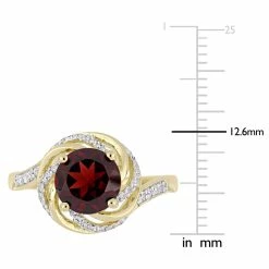 Cheap 😍 Mimi & Max 2 1/7 CT TGW Garnet White Topaz and Diamond Swirl Ring in Yellow Plated Sterling Silver for 👩 women 🎁 -Mimi & Max Shop 769b688664c34a78aa6379ffbda5c2c2 6fdbed9d 5acd 4703 9e4b 4557c7bb63a6 1080x