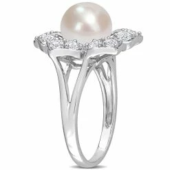 Best Pirce ๐ Mimi & Max 8.5-9 MM Freshwater Cultured Pearl and 1 1/3 CT TGW Created White Sapphire Floral Pearl Ring in Sterling Silver for ๐ฉ women ๐ 8 Best Pirce ๐ Mimi & Max 8.5-9 MM Freshwater Cultured Pearl and 1 1/3 CT TGW Created White Sapphire Floral Pearl Ring in Sterling Silver for ๐ฉ women ๐ -Mimi & Max Shop 76e2e211abe347848195708f494724d6 98c4a061 78a2 4034 8d5b ceb062818420 1080x