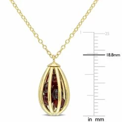 Wholesale 🤩 Mimi & Max 3 5/8 CT TGW Garnet Cage Pendant with Chain in Yellow Plated Sterling Silver for 👩 women ✨ -Mimi & Max Shop 76f08ecd22084b09ae83a816f1279d72 31e38656 10ce 4fda b9ca 6714445de755 1080x