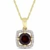 Promo ๐ Mimi & Max 1 CT TGW Garnet and 1/10 CT TW Diamond Halo Square Drop Pendant with Chain in 10k Yellow Gold for ๐ฉ women ๐งจ 2 Promo ๐ Mimi & Max 1 CT TGW Garnet and 1/10 CT TW Diamond Halo Square Drop Pendant with Chain in 10k Yellow Gold for ๐ฉ women ๐งจ -Mimi & Max Shop 80dce6dd9be24d3da00b4b25a7d263de 8136e73b aa92 41d2 9af2 5649c4f56d69 1080x