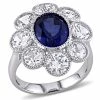 Deals ⭐ Mimi & Max 8 3/5 CT TGW Created Blue and Created White Sapphire Floral Ring in 10K White Gold for 👩 women 🎉 -Mimi & Max Shop 8b41e070d6a94cbf998f8f9e05bf70c0 1080x