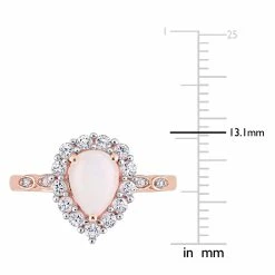 Best Sale 🥰 Mimi & Max 1 1/5 CT TGW Opal Created White Sapphire and Diamond-Accent Teardrop Halo Ring in 10K Rose Gold for 👩 women 🎉 8 Best Sale 🥰 Mimi & Max 1 1/5 CT TGW Opal Created White Sapphire and Diamond-Accent Teardrop Halo Ring in 10K Rose Gold for 👩 women 🎉 -Mimi & Max Shop 8f9c0d7340e44e179f007ce594fad8d7 f2566f66 147f 4c64 8355 982caae2a1e8 1080x