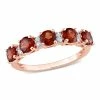 Discount 👏 Mimi & Max 1 3/5 CT TGW Garnet and White Topaz Semi Eternity Ring in Rose Plated Sterling Silver for 👩 women 🎁 -Mimi & Max Shop 90dadede8caf4a9c8ef2e87ff2b2eceb 3d3f617c da00 48c1 be52 a7eb476868c9 1080x