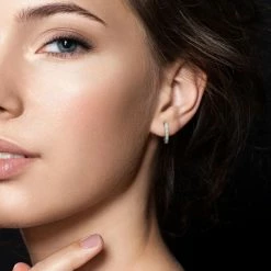 Best Sale ⌛ Mimi & Max 1/4 CT TW Inside Outside Diamond Hoop Earrings in 14K White Gold for 👩 women 💯 -Mimi & Max Shop 942b28c7ed8440a7a9481ea5c6b6f314 642448a3 a68a 4f5d 9715 c2263831323e 1080x