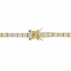 Cheapest 😀 Mimi & Max 5 1/10 CT DEW Created Moissanite Tennis Bracelet in Yellow Gold Plated Sterling Silver for 👩 women 😍 -Mimi & Max Shop 969f57e711bb4ec88deecd3ff301ce40 1080x