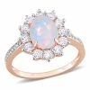 Flash Sale 🥰 Mimi & Max 2 1/6 CT TGW Oval Shape Blue Ethiopian Opal and White Topaz and 1/10 CT TW Diamond Halo Ring in Rose Plated Sterling Silver for 👩 women 🌟 -Mimi & Max Shop 96fd35488bbd499c9fc5e5d84efdb1af 23c0ed2e d8b9 4370 8dde 5a95985e6ff6 1080x