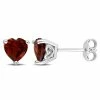 New 🧨 Mimi & Max 1 1/2 CT TGW Heart Shape Garnet Stud Earrings in Sterling Silver for 👩 women 🔔 -Mimi & Max Shop 9c1a82831002440290be18eb29bd6a8c f5dbb4d9 9fe9 4d95 9934 d81e4ee086dc 1080x