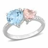 Buy ❤️ Mimi & Max 2 5/8 CT TGW Sky Blue Topaz and Morganite with 1/10 CT TW Diamond 2-Stone Toi et Moi Ring in Sterling Silver for 👩 women 🔔 -Mimi & Max Shop 9d2c2f9d946b42dea4b9e8242c8c27af f11ce7d3 25d1 4f6b 8437 25b6124117f1 1080x