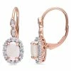 Top 10 ⌛ Mimi & Max 1 3/4 CT TGW Oval Shape Opal, White Topaz and Diamond Accent Vintage LeverBack Earrings in 14K Rose Gold for 👩 women 🔔 -Mimi & Max Shop 9d3f8b8abe3e41a6acb3bd03448b8d6b afcf0bac 5c05 4301 8b99 8ca2ca6ebe45 1080x