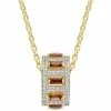 Best Pirce 💯 Mimi & Max 2 1/2 CT TGW Baguette Garnet and White Topaz Pendant with Chain in Yellow Plated Sterling Silver for 👩 women ⌛ -Mimi & Max Shop 9e7f0fd7c3bd417481c85789831a436c b061f4be af57 41e7 b5da d90357481d94 1080x