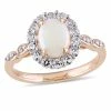 Best Sale 😍 Mimi & Max 1 1/2 CT TGW Oval Shape Opal, White Topaz and Diamond Accent Vintage Ring in 14K Rose Gold for 👩 women ❤️ -Mimi & Max Shop 9fc81a7a8c1c4e9d93ce41a2fdfa1777 42aa1f43 155c 435e 8d7e 6f2d7e41afd9 1080x